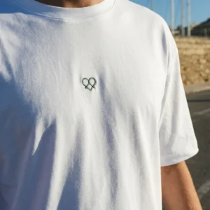 White T-Shirt Healthy Being